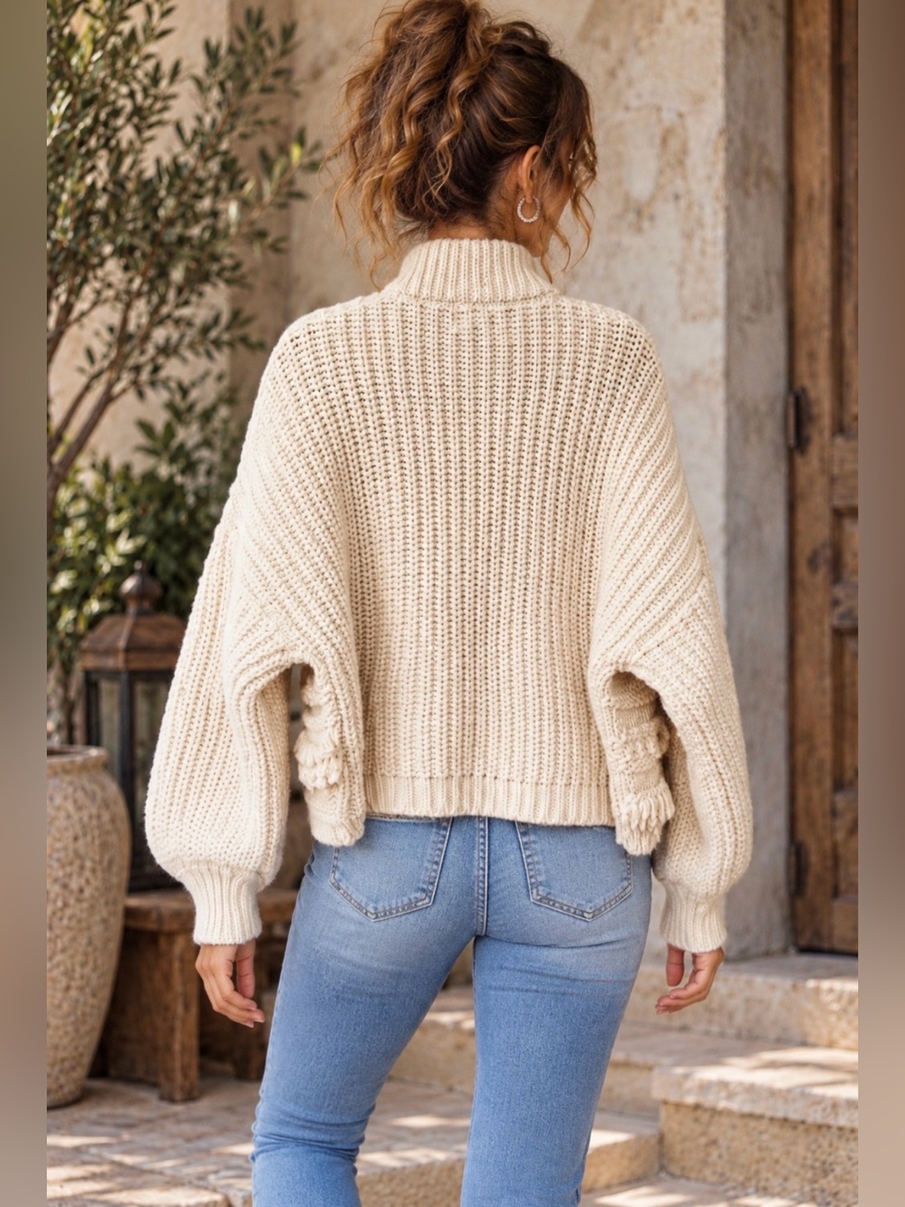 Universal Thread Chunky Fringe Sweater - Picture 2 of 6